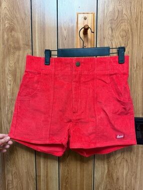 Hammies Corduroy Women's Shorts in Red